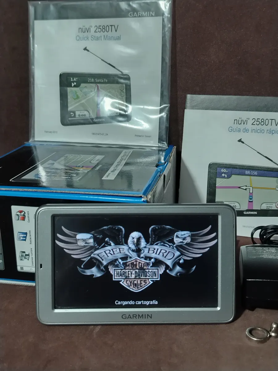 GPS GARMIN NUVI 2580 CON TV VINTAGE EN PERFECTO ESTADO