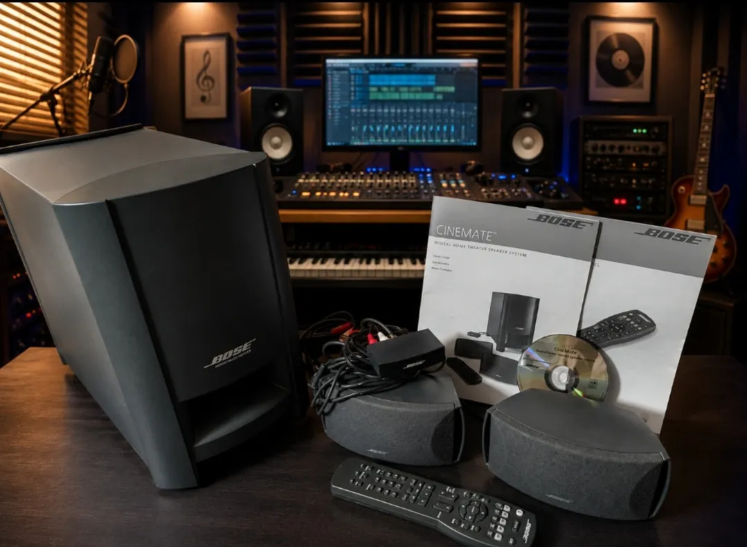 BOSE PARLANTES CINE MATE SERIE II DIGITAL HOME THEATER SPEKER SYSTEM EN PERFECTO ESTADO