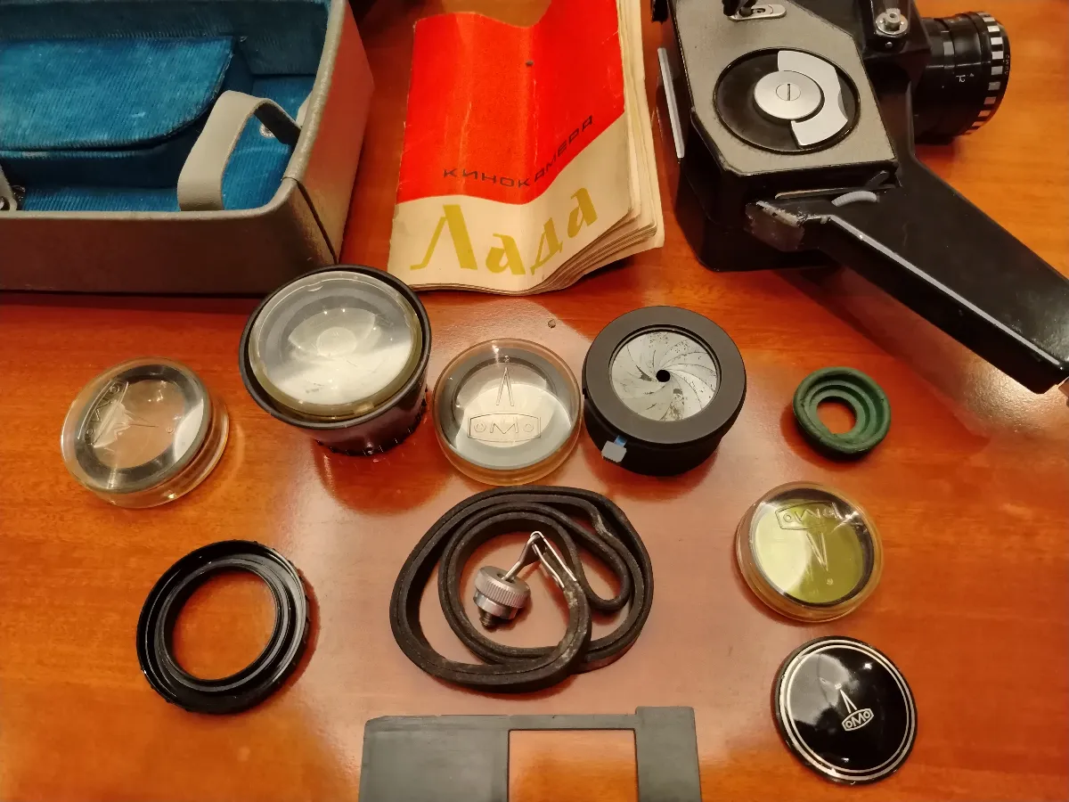 CAMARA DE CINE LADA 1960 8MM SOVIETICA