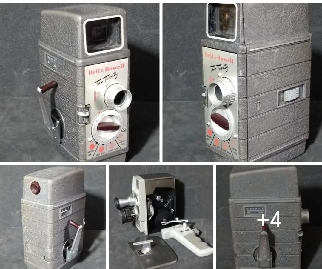 FILMADORA A CUERDA BELL & HOWELL