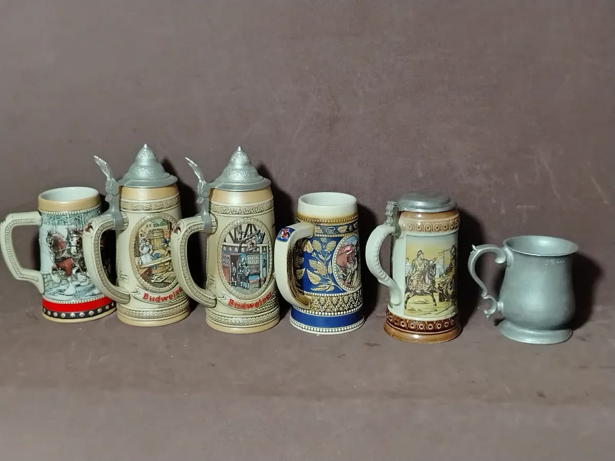 JARROS CERVECEROS ALEMANES VINTAGE EN PERFECTO ESTADO