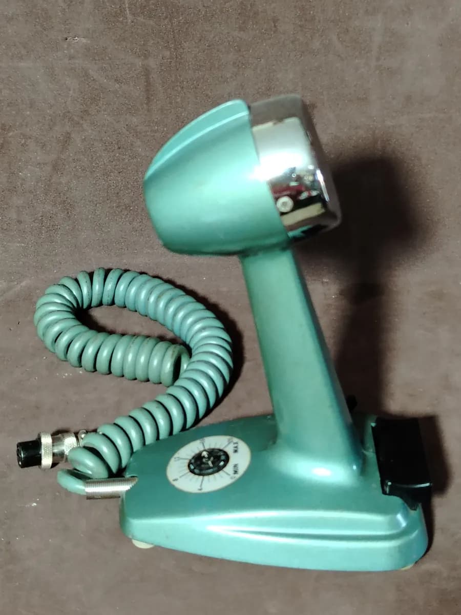 MICRÓFONO VINTAGE AÑOS 60S FUNCIONAMIENTO