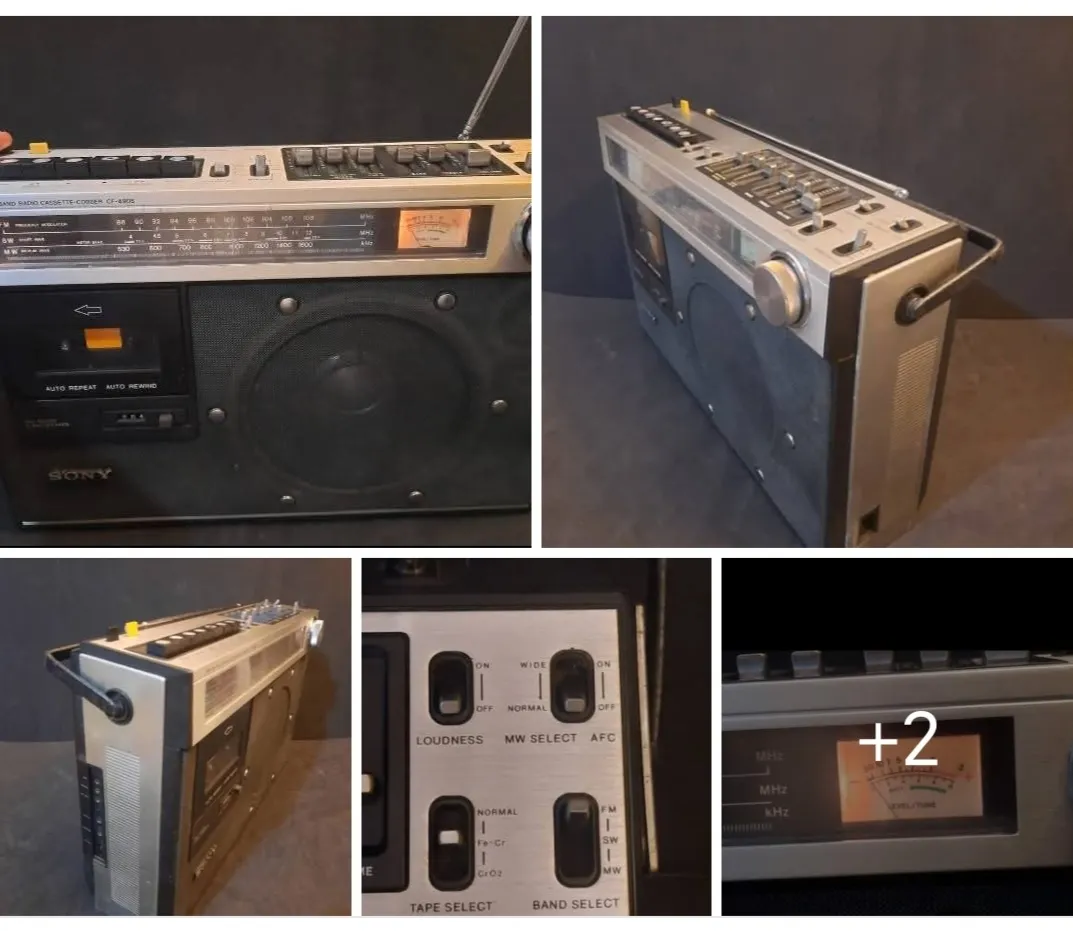 Radio grabadora Sony