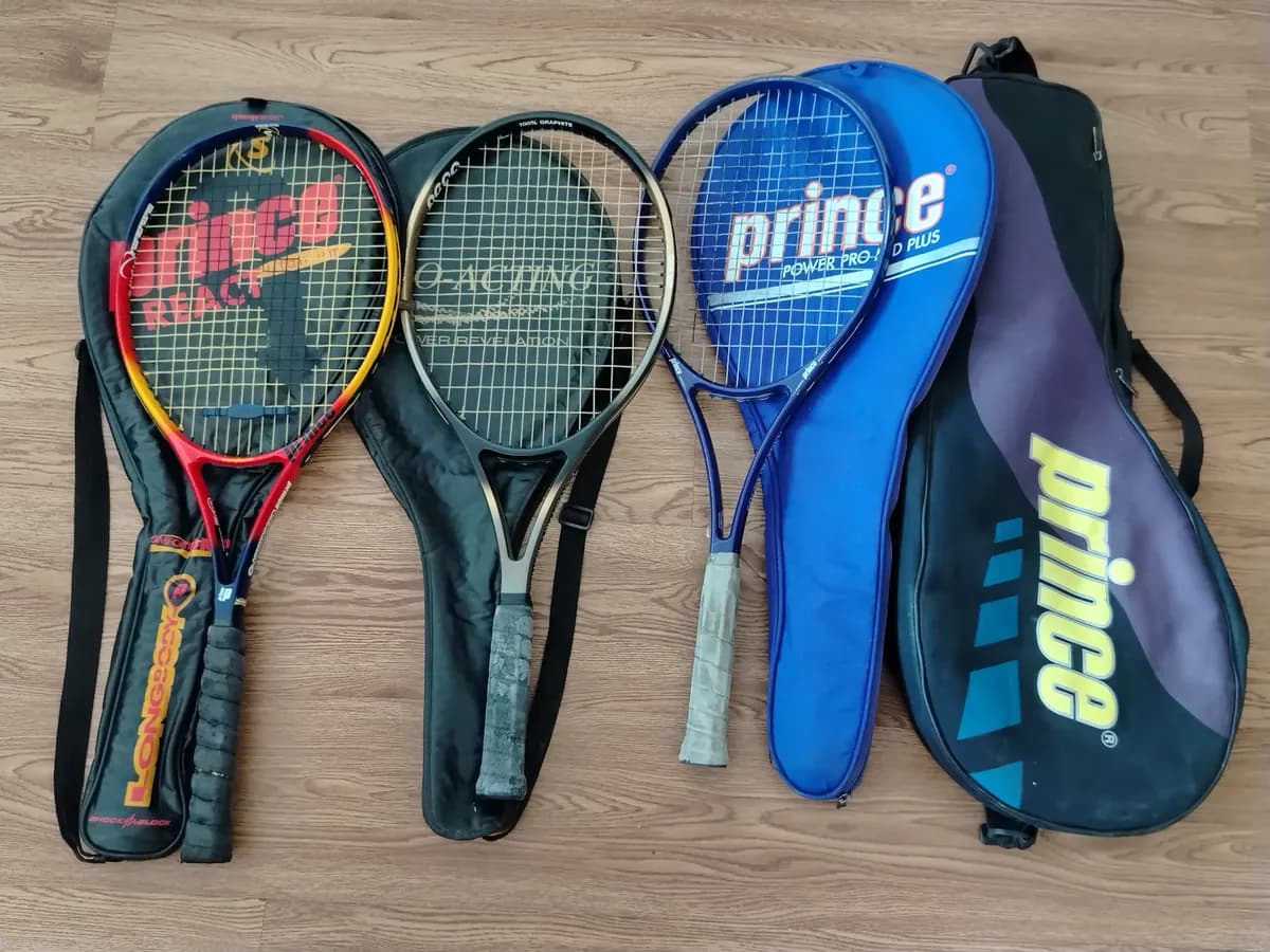 RAQUETAS DE TENIS USADAS